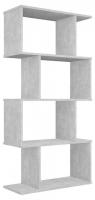 Стеллаж Polini Home Smart, серый