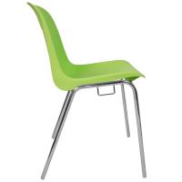 Стул Venezia-4К с ручкой каркас хром. Фото №1