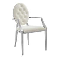 Стул Y110B бежевый бархат