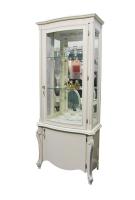 Шкаф с витриной Луиза ММ-257-01/01 фото Шкаф с витриной Луиза ММ-257-01/01