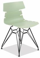 Стул HANSEN (mod. 622N) пластик/металл, 51х47х80 см, высота до сиденья 45 см, фисташковый/черный (поставляется по 4 шт) фото Стул HANSEN (mod. 622N) пластик/металл, 51х47х80 см, высота до сиденья 45 см, фисташковый/черный (поставляется по 4 шт). Фото №1