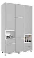 Шкаф комбинированный Polini kids Mirum 2330, белый