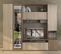 Алегро СТЛ.111.02 Стенка Ясень шимо тёмный/Ясень шимо светлый. Фото №1