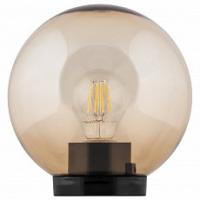 Светильник садово-парковый, ПМАА, 230V E27, d=250мм, золотой, НТУ 01-60-253,