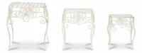Столики Secret de Maison (набор 3 шт) GARDEN (mod. PL08-5824), белый антик (antique white) (поставляется только по 4 шт) фото Столики Secret de Maison (набор 3 шт) GARDEN (mod. PL08-5824), белый антик (antique white) (поставляется только по 4 шт). Фото №1