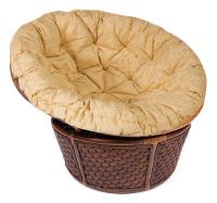 Кресло 23/01 ANDREA /с подушкой/ Pecan Washed (античн. орех), Ткань рубчик, цвет кремовый фото Кресло 23/01 ANDREA /с подушкой/ Pecan Washed (античн. орех), Ткань рубчик, цвет кремовый. Фото №1