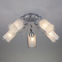 Потолочная люстра Eurosvet Renee 30122/5 хром. Фото №1