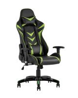Кресло игровое TopChairs Corvette зеленое Кресло игровое TopChairs Corvette зеленое. Фото №1