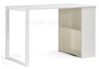 Стол Битти Лофт сантия / белый матовый фото Стол Битти Лофт сантия / белый матовый