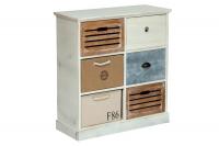 Тумба с 6 ящиками Secret De Maison Maritime 6 (HX16-006NS) (Butter white (слоновая кость) фото Тумба с 6 ящиками Secret De Maison Maritime 6 (HX16-006NS) (Butter white (слоновая кость)