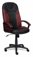 Компьютерное кресло TWISTER кож/зам, черный+бордо, 36-6/36-7  id - фото Компьютерное кресло TWISTER кож/зам, черный+бордо, 36-6/36-7  id -. Фото №1