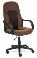 Кресло PARMA флок/ткань, коричневый, 6/TW-24