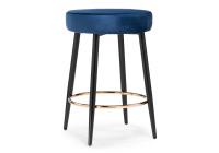 Барный стул Plato dark blue Барный стул Plato dark blue