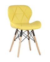 Стул Бон экокожа желтый. Фото №1