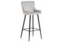 Барный стул Mint light gray / black Барный стул Mint light gray / black
