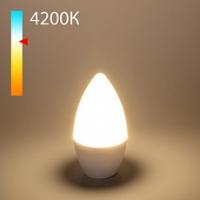Лампа светодиодная Elektrostandard Свеча E14 8Вт 4200K BLE1403 фото Лампа светодиодная Elektrostandard Свеча E14 8Вт 4200K BLE1403