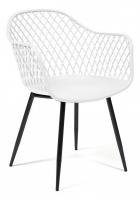 Стул DIEGO (mod. 8003) металл/пластик, 55х60х82,5 см, белый/черный (поставляется по 4 шт) фото Стул DIEGO (mod. 8003) металл/пластик, 55х60х82,5 см, белый/черный (поставляется по 4 шт). Фото №1