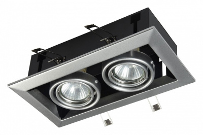 Встраиваемый светильник Maytoni Metal Modern DL008-2-02-S. Фото №2