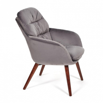 Кресло ORFEI (mod. DM4156)   дерево, ткань, 65*75*87, серый (28-grey). Фото