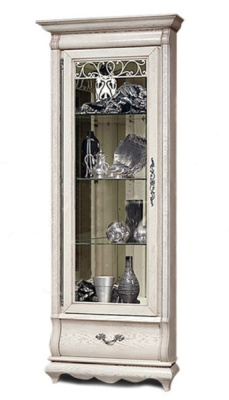 Шкаф Оскар с витриной ММ-210-01У/01 (угловой). Фото