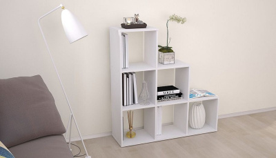 Стеллаж Polini Home Smart, белый. Фото №5