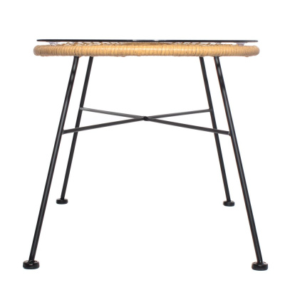 Стол кофейный Малибу бежевый. Фото