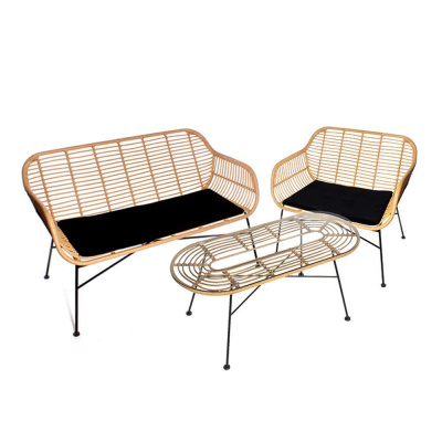 Стол кофейный Малибу бежевый. Фото