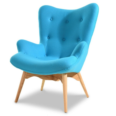 Кресло DC917 blue-голубое. Фото №3