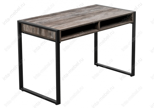 Стол Маньяра дуб рошелье / черный матовый. Фото №8