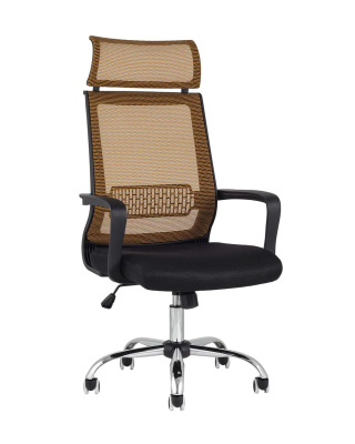 Кресло офисное TopChairs Style оранжевое фото Кресло офисное TopChairs Style оранжевое. Фото №2