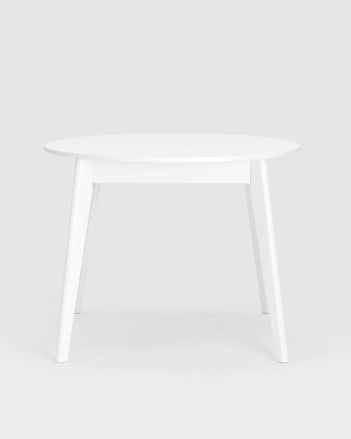 Стол Rondo 100-135*100 белый. Фото