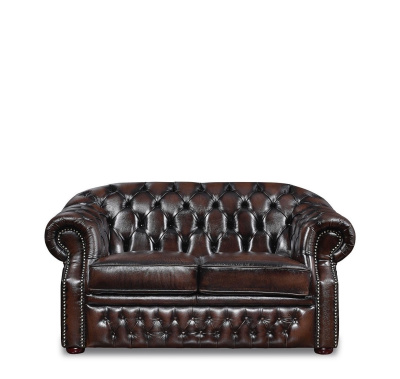 Диван B-128 лавсит (2-х местный) коричневый. Фото №2