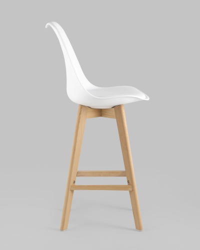 Стул барный FRANKFURT белый. Фото №4