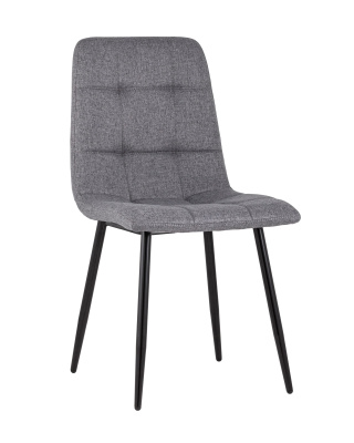 Стул Вольт рогожка серый фото Стул Вольт рогожка серый. Фото