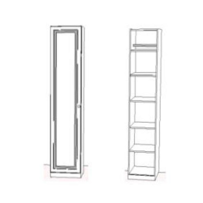 Пенал с полками АЙС. Фото №2