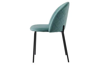 Стул C-962  Marine зеленый/матовый черный. Фото №5