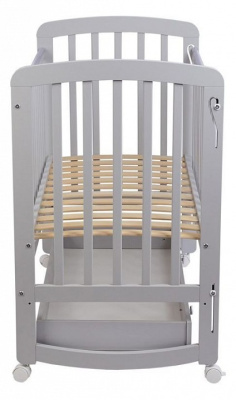 Ящик для кровати Polini kids Simple 304, серый. Фото №4