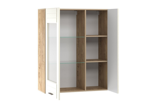 Шкаф навесной НМ 011.29 Livorno, Софт Панакота, Дуб Бунратти. Фото №2