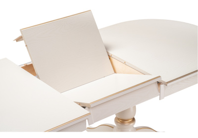 Стол деревянный Красидиано 150 слоновая кость / золото. Фото №4