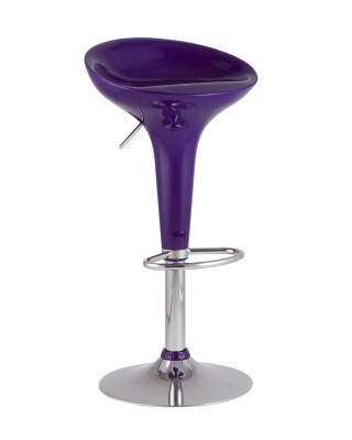 Стул барный Bomba (Бомба) фиолетовый фото Стул барный Bomba (Бомба) фиолетовый. Фото