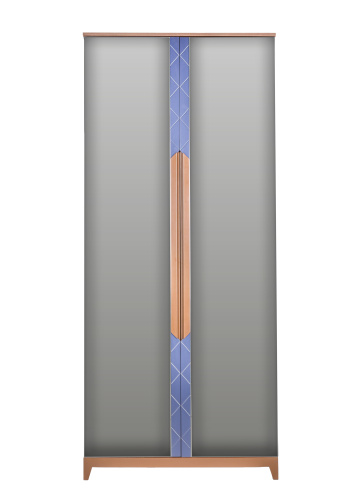 Шкаф двухстворчатый с зеркалами Сканди Сапфир. Фото №4