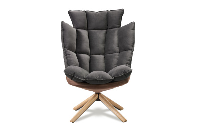 Кресло HUSK DC-1565C коричневое. Фото