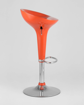 Стул барный Bomba (Бомба) оранжевый фото Стул барный Bomba (Бомба) оранжевый. Фото