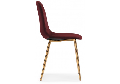 Стул Dabl wine red / gold фото Стул Dabl wine red / gold. Фото №3