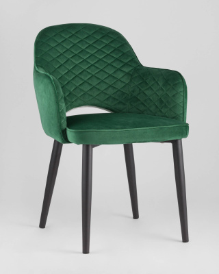 Стул Венера диамант велюр изумрудный. Фото