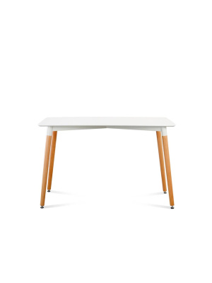 Стол Oslo 120*80, белый. Фото №4