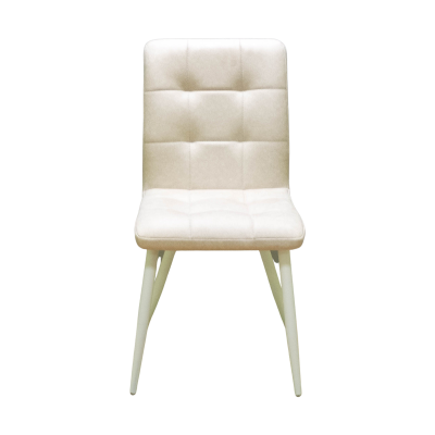 Стул Доби (Каркас (белый 9016 матовый) тк. коллекции Safari бежевый 011) фото Стул Доби (Каркас (белый 9016 матовый) тк. коллекции Safari бежевый 011). Фото №2