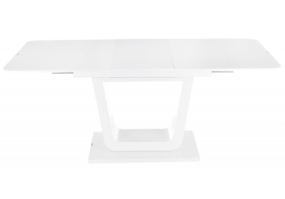 Стол стеклянный Vlinder 140 super white фото Стол стеклянный Vlinder 140 super white. Фото №2
