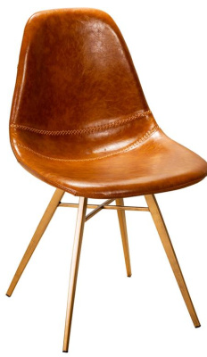 Стул складной ДЖОН металлик, желтый. Фото