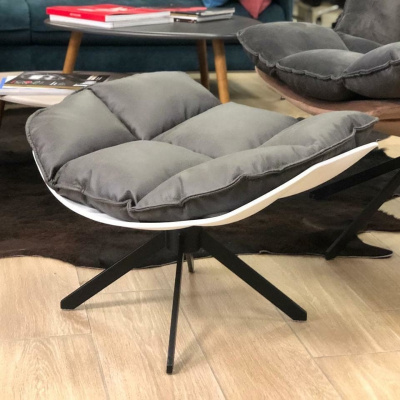 Банкетка DC-1565F(F2) коричневый HE510-24B/ноги металл. Фото №4